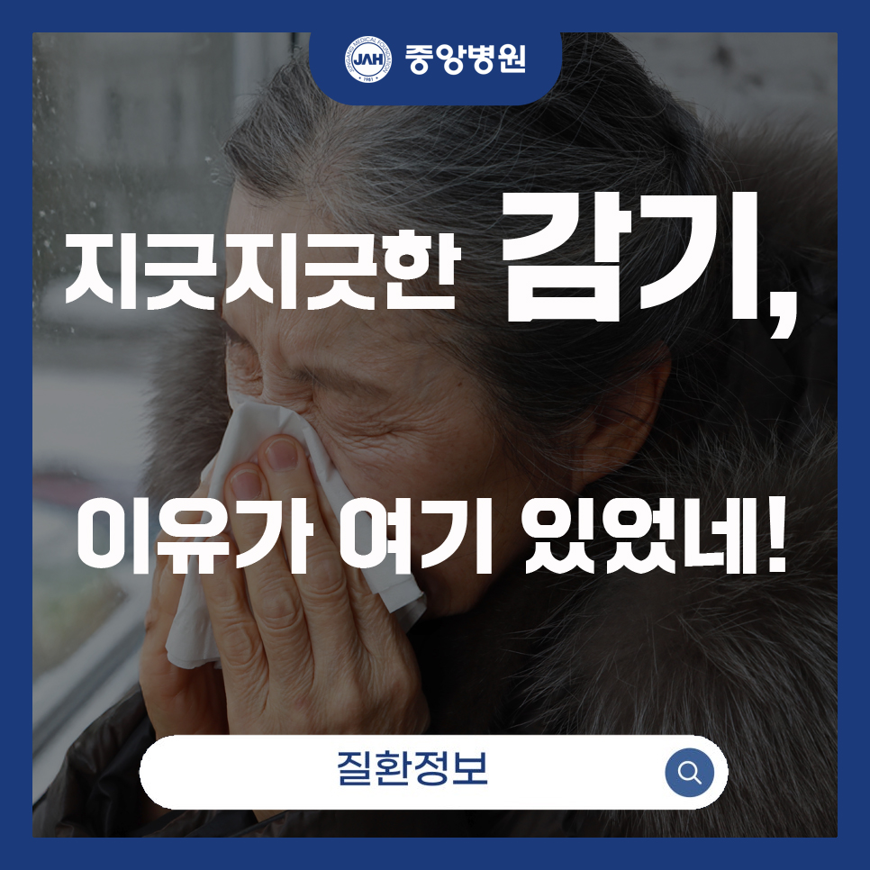 감기 기운이 오래가는 이유, 여기 있었네?